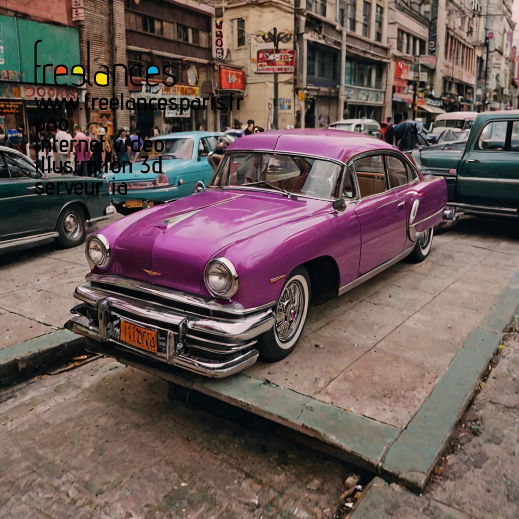 Pao mise en page internet vidéo illustration 3d serveur IA générative AI freelance paris studio de création magazines bhxkva60